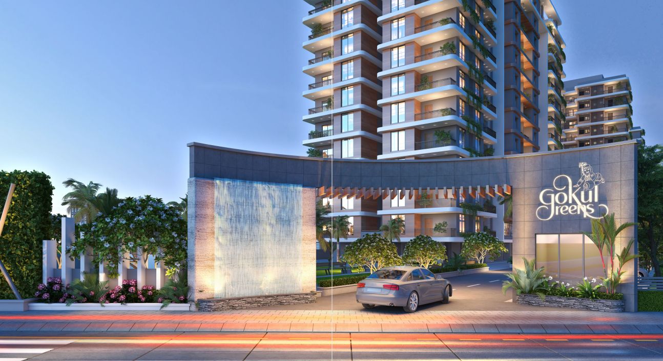 Gokul Greens — 2 & 3 BHK Flats in Near Mankapur Square, Nagpur
