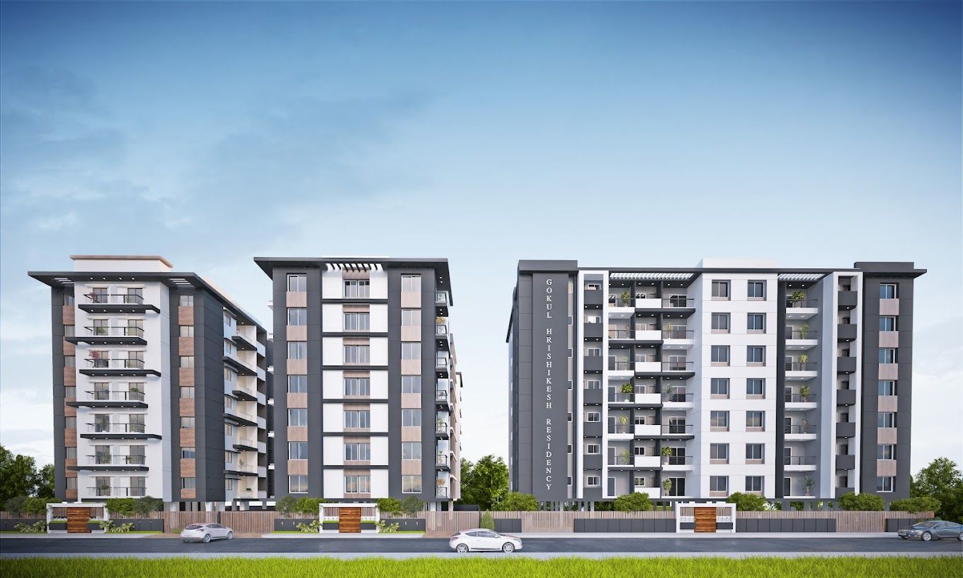 Gokul Hrishikesh Residency — 2 & 3 BHK Terrace Apartments in Hajaripahad, Nagpur